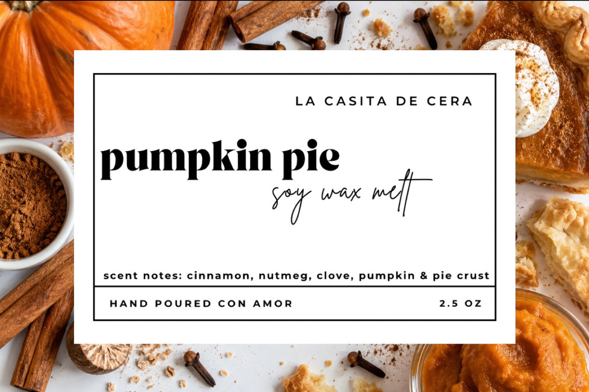 pumpkin pie wax melt