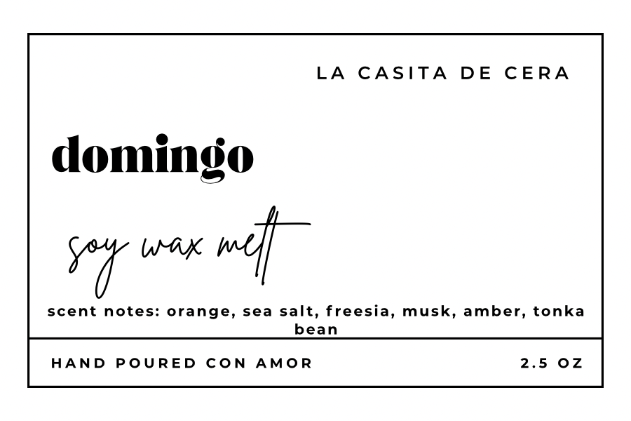 DOMINGO Wax Melt