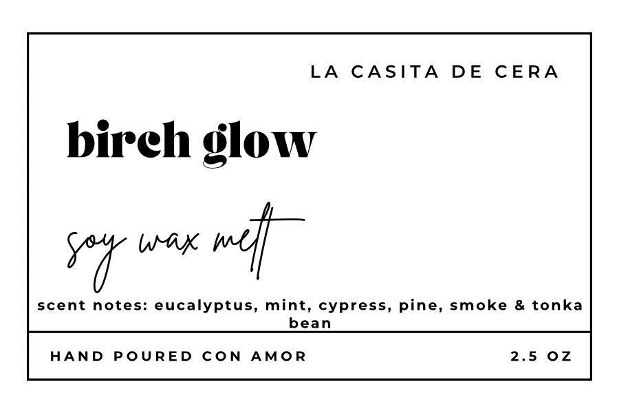Birch Glow Wax Melt