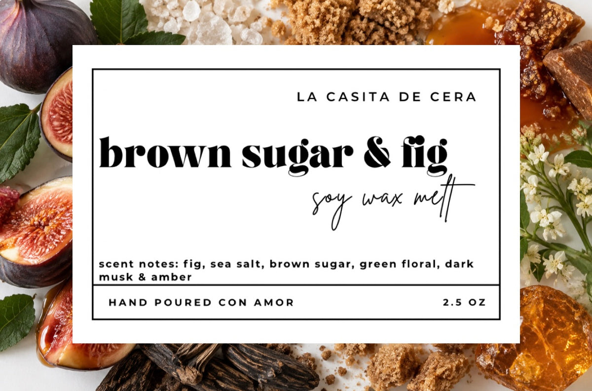 brown sugar & fig wax melt