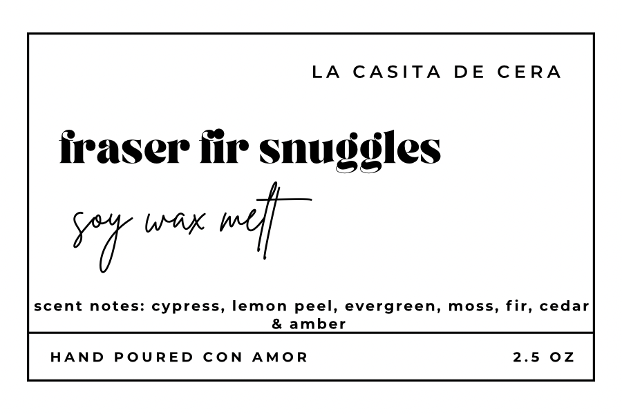 Fraser Fir Snuggles Wax Melt