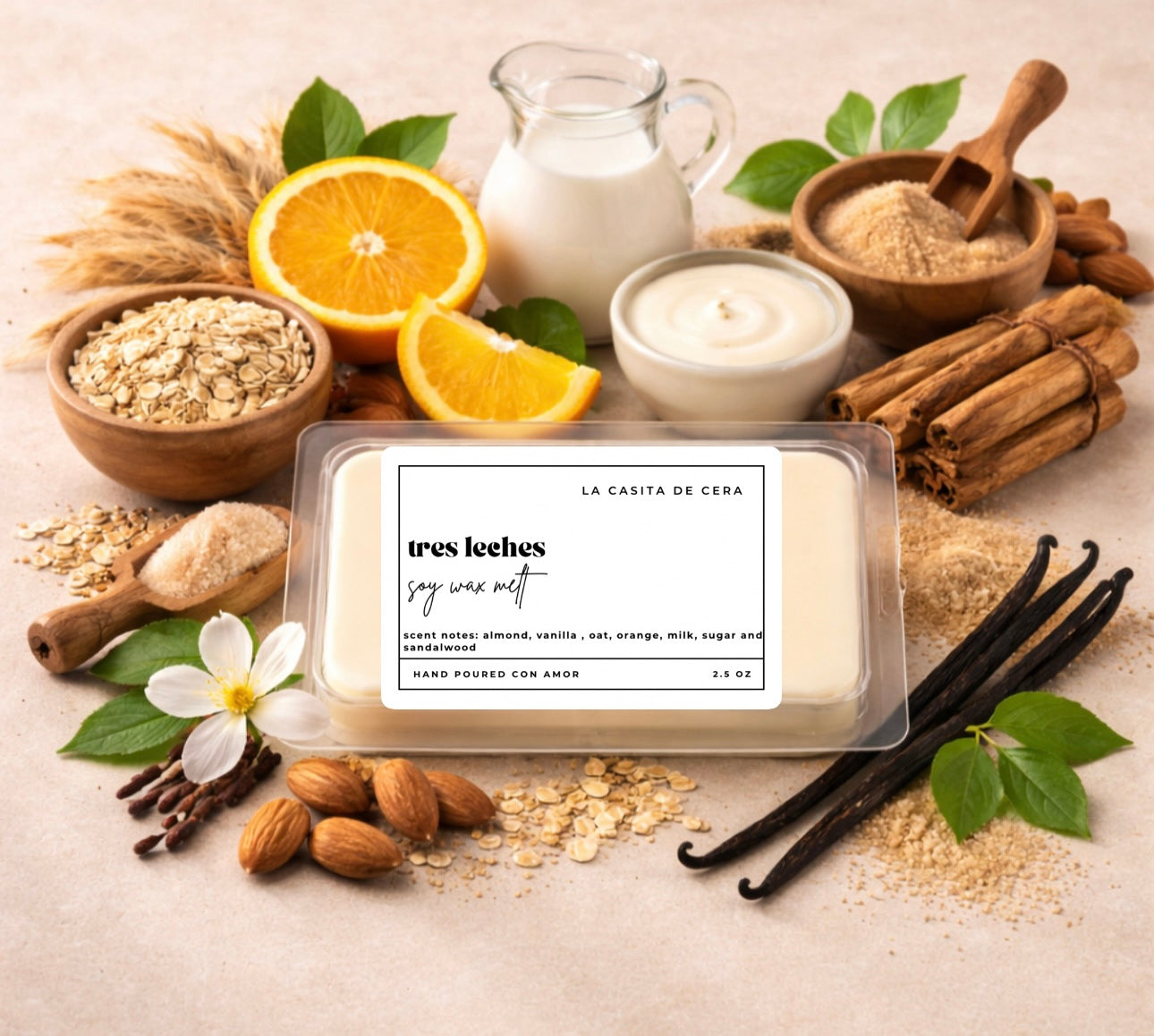 Tres Leches Soy Wax Melt