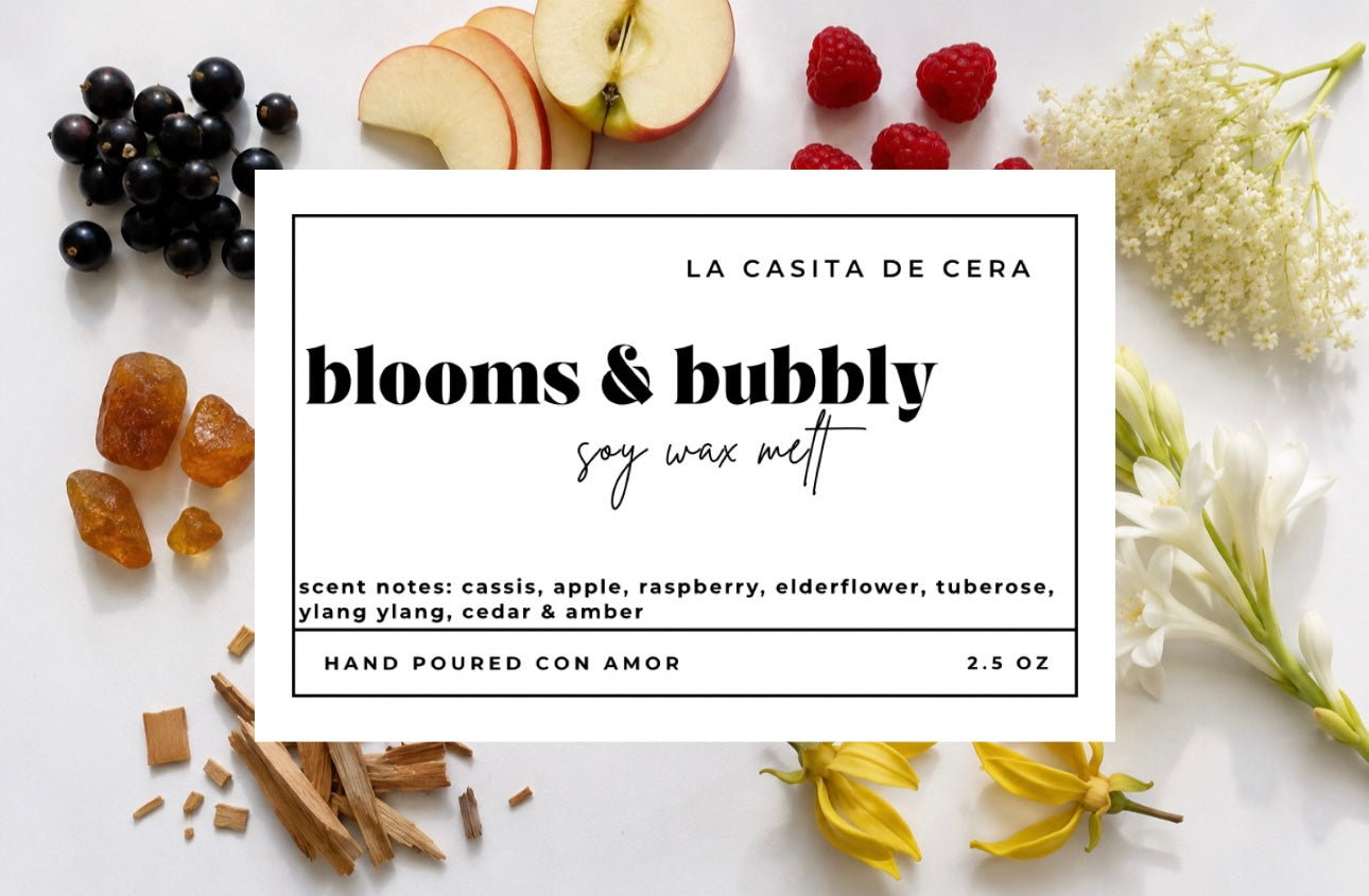 Blooms and Bubbly Wax Melt