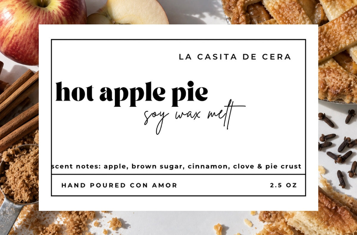 hot apple pie wax melt