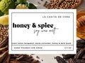 honey & spice wax melt