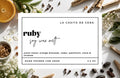 Ruby Wax Melt