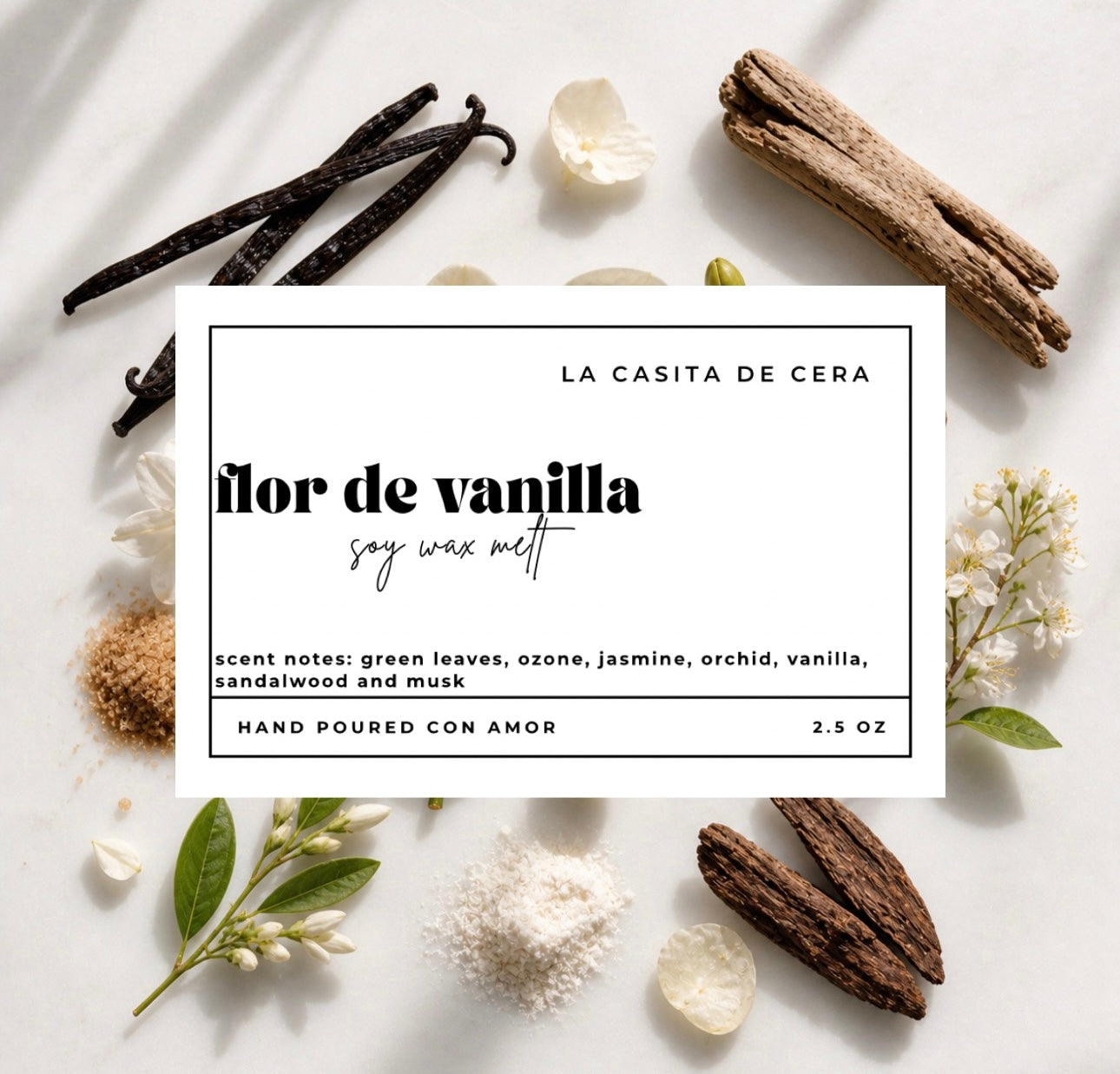 Flor De Vanilla Wax Melt