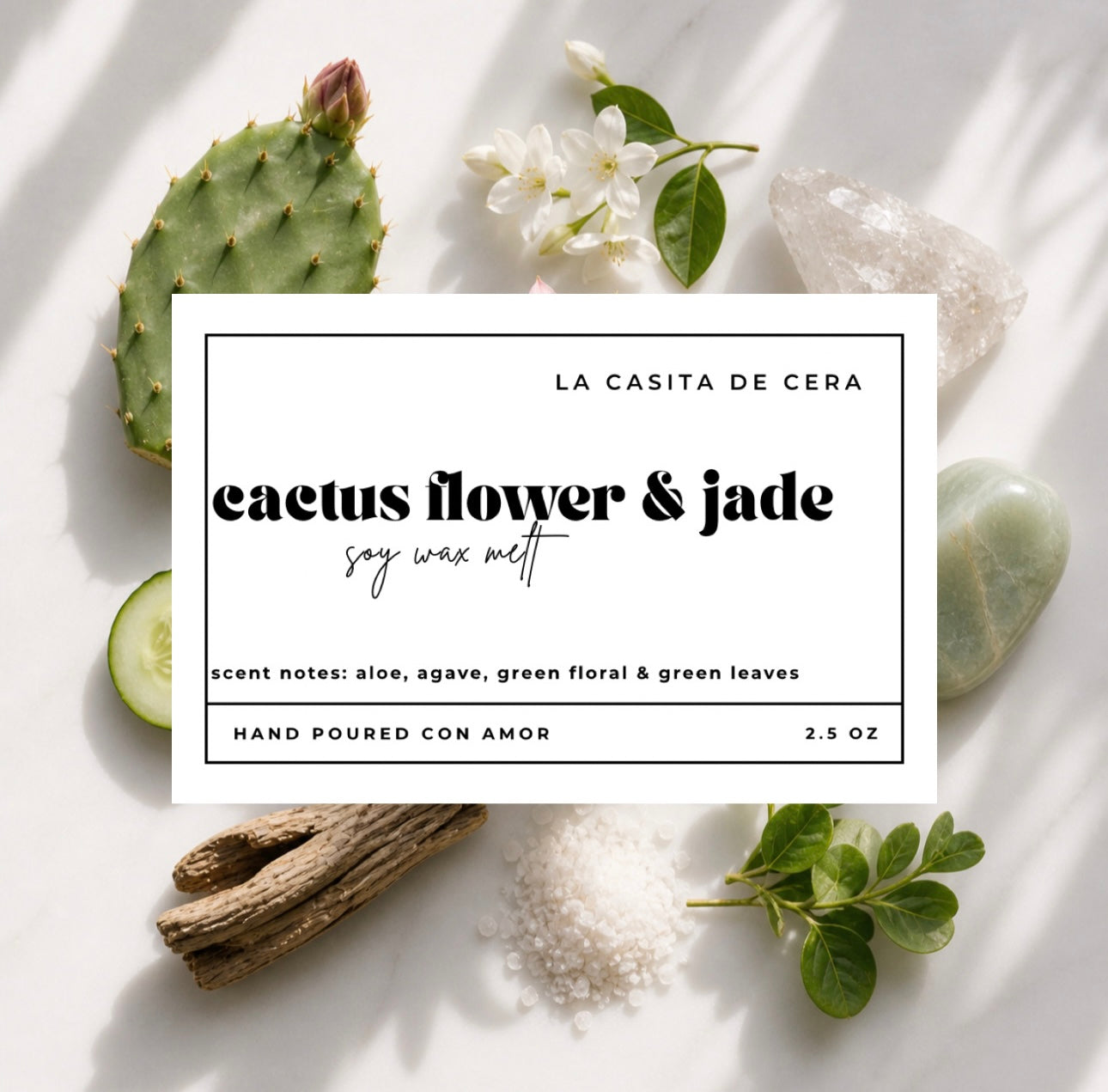 Cactus Flower & Jade Wax Melt