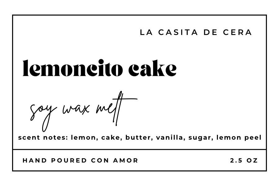 LEMONCITO CAKE Wax Melt