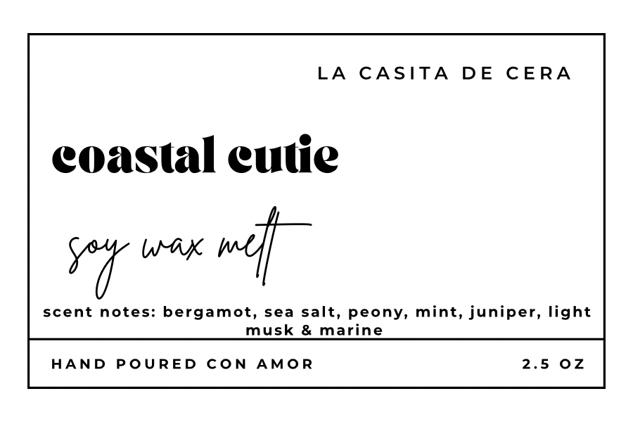 COASTAL CUTIE Wax Melt
