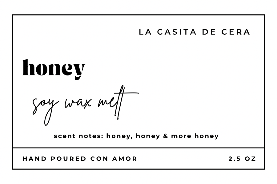 HONEY Soy Wax Melt