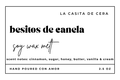 BESITOS DE CANELA Soy Wax Melts