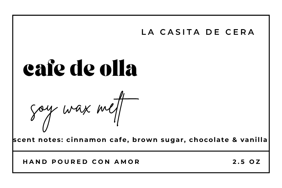 CAFE DE OLLA Soy Wax Melt