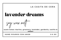 LAVENDER DREAMS Soy Wax Melt